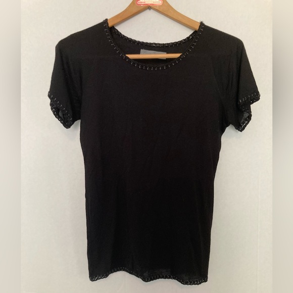 Clare Tough GUC Size 42 Knit Short Sleeve Top - Picture 1 of 5